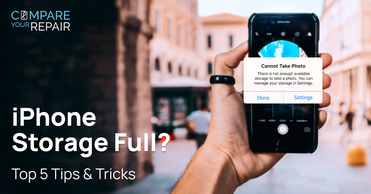 iPhone Storage Full? Top 5 Tips & Tricks
